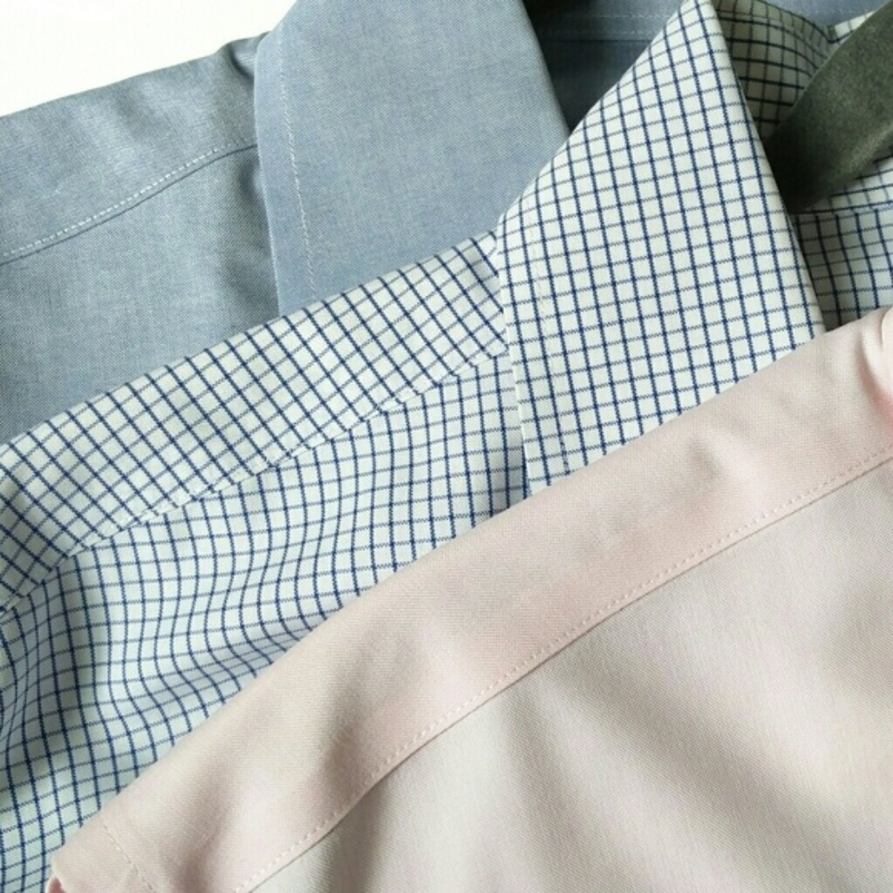 Lot Brooks Brothers non-iron button down shirts Like New Cotton Oxford